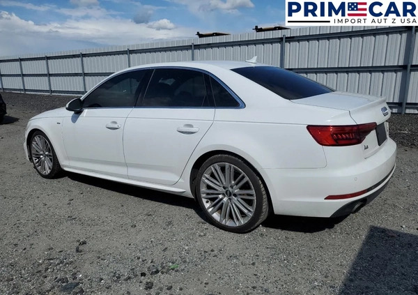 Audi A4 cena 37980 przebieg: 52925, rok produkcji 2017 z Pruchnik małe 56